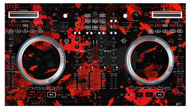 Numark NS 6 Skin Conflict Red